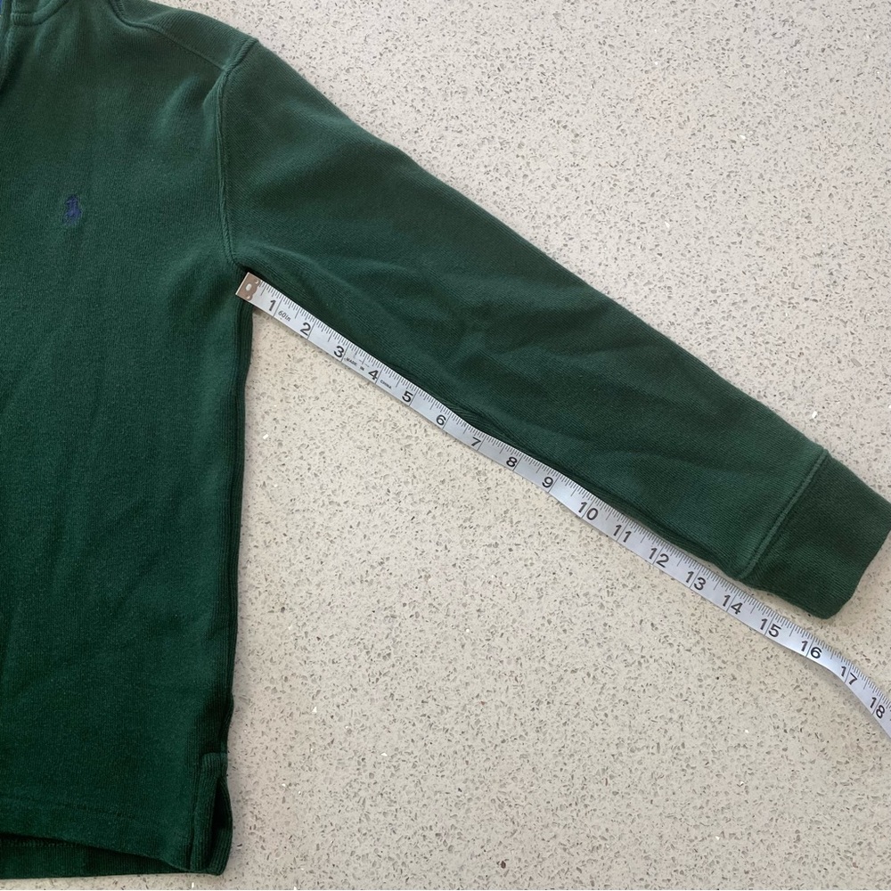 Boys Polo Ralph Lauren Long Sleeve Quarter Zip Sweater - Size M (10-12) - Picture 8 of 11